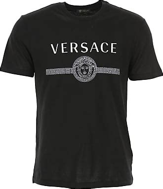 t-shirt versace scritta colorata|Collezione magliette e T.